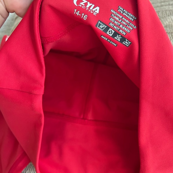 Ziya active red pants 14/16 never worn - Picture 3 of 4